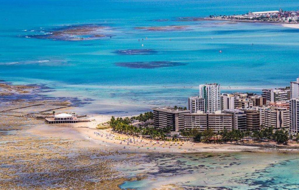 Apartamento Praia Jatiuca Maceió Exteriör bild